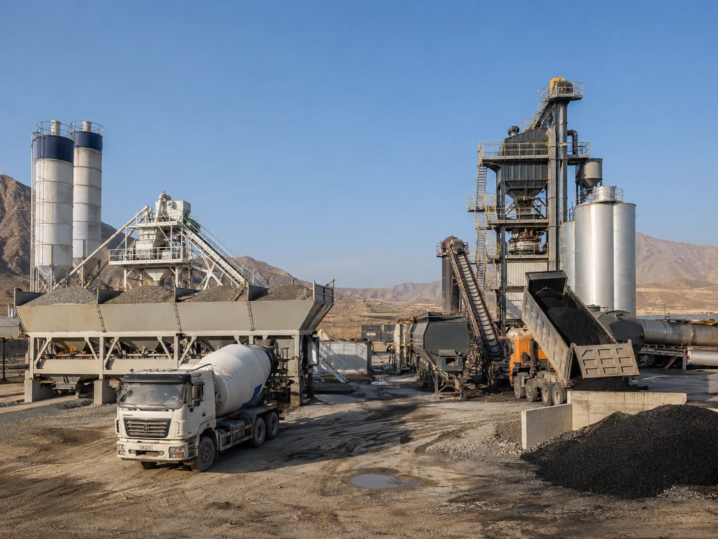 Beton va asfalt materiallari